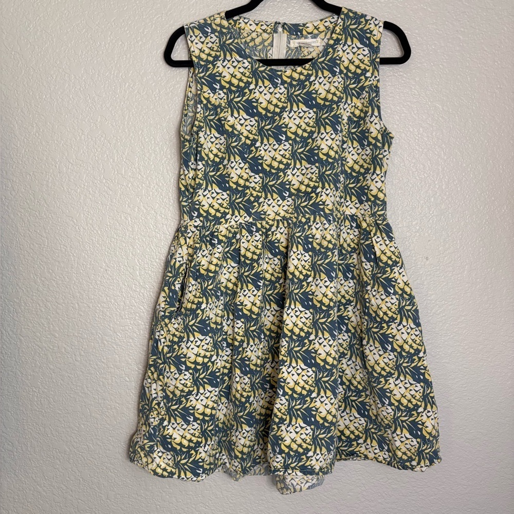 Mata Traders Pineapple Floral Print Dress